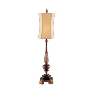 Sweet Ginger 1-Light Table Lamp in Antique Gold