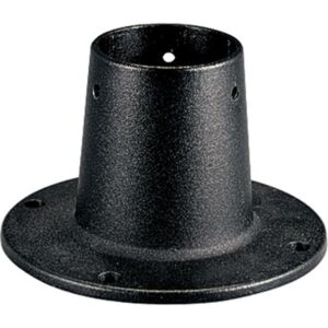 Pedestal Mount Post Adapter in Black by Progress Lighting