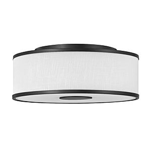 Halo 3-Light Ceiling Light in Black