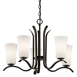 Armida 5-Light Chandelier in Olde Bronze