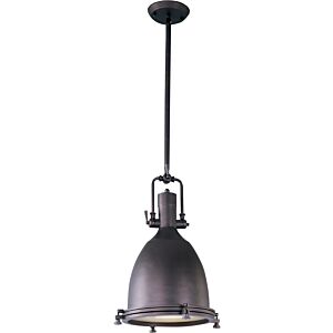 Hi-Bay 1-Light Pendant in Bronze