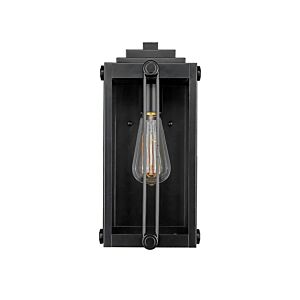 Oakland 1-Light Outdoor Wall Sconce in Powder Coated Black