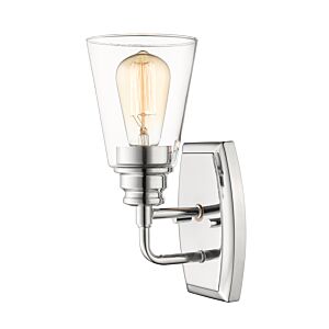 Z-Lite Annora 1-Light Wall Sconce In Chrome