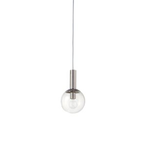 Bubbles One Light Pendant in Polished Nickel by Sonneman