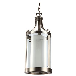 Essex 2-Light Pendant in Buffed Nickel