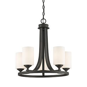 Z-Lite Bordeaux 5-Light Chandelier In Bronze