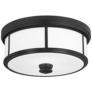 Harbour Point Two Light Ceiling Mount in Coal by MinkaLavery