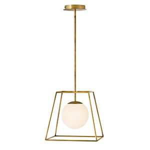 Hinkley Jonas 1-Light Pendant In Heritage Brass