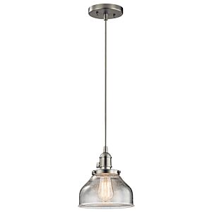 Avery 1-Light Mini Pendant in Brushed Nickel