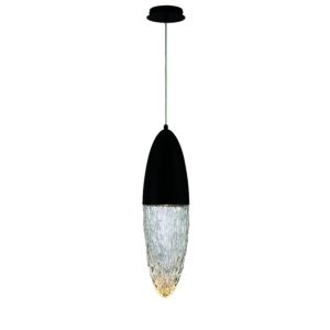 Eurofase Ecrou 1-Light Pendant in Black