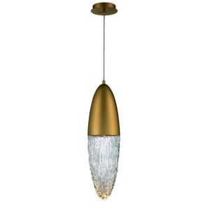 Eurofase Ecrou 1-Light Pendant in Gold