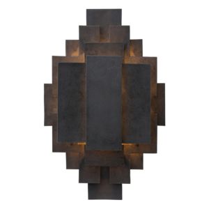 Trinidad One Light Wall Sconce in Blackened Iron by Arteriors