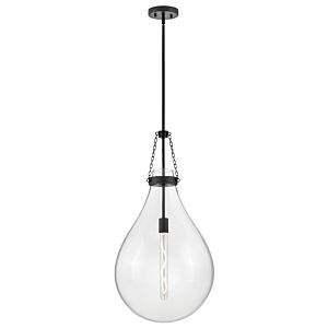 Eloise 1-Light Large Pendant in Black