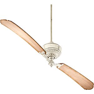 Turner 68" Hanging Ceiling Fan in Persian White