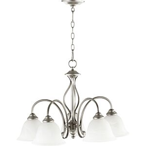 Spencer 5-Light Chandelier in Classic Nickel