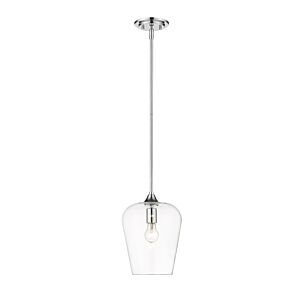 Z-Lite Joliet 1-Light Pendant Light In Chrome