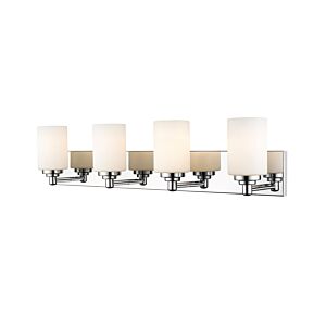 Z-Lite Soledad 4-Light Bathroom Vanity Light In Chrome