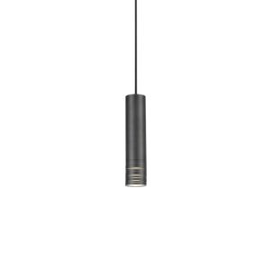 Milca One Light Pendant in Black by Kuzco Lighting