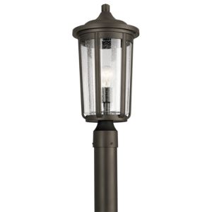 Kichler Fairfield Outdoor Post Mount 1 Light in Olde Bronze