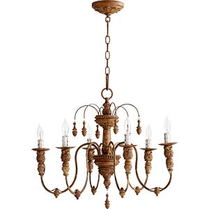 Salento 6-Light Chandelier in French Umber