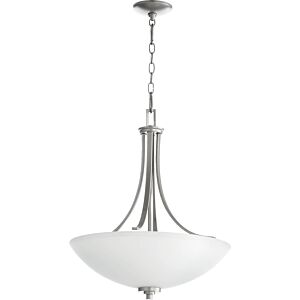 Reyes 4-Light Pendant in Classic Nickel