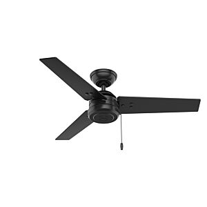 Cassius 44" Ceiling Fan in Matte Black