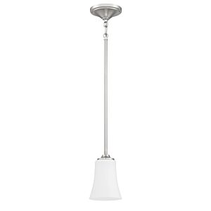 Gwyneth One Light Mini Pendant in Brushed Polished Nickel by Craftmade