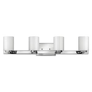 Hinkley Miley 4-Light Bathroom Vanity Light In Chrome