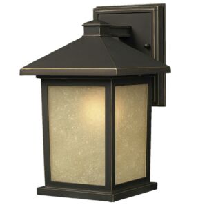 Z-Lite Holbrook 1-Light Outdoor Wall Sconce In Oil Rubbed Bronze