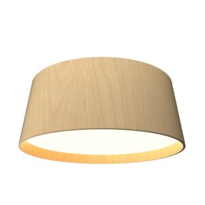 Conical LED Ceiling Mount in Maple