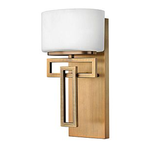 Hinkley Lanza 1-Light Bathroom Vanity Light In Brushed Bronze