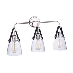 Craftmade Hagen 3-Light Pendant Light in Polished Nickel