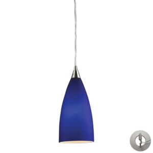 Vesta 1-Light Mini Pendant in Satin Nickel