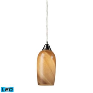 Sandstone LED Mini Pendant in Satin Nickel by ELK Home