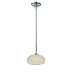 Eco-Gem LED Mini Pendant in Satin Platinum