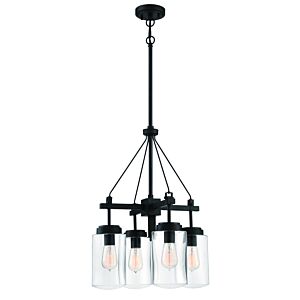 Craftmade Crosspoint 25" Outdoor Hanging Light in Espresso