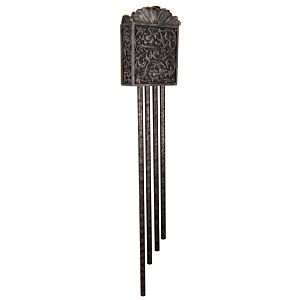 Westminster Chime With Long Tubes Carved Long Chime in Renaissance Crackle by Craftmade