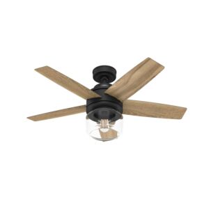 Margo 1-Light 44" Ceiling Fan in Matte Black