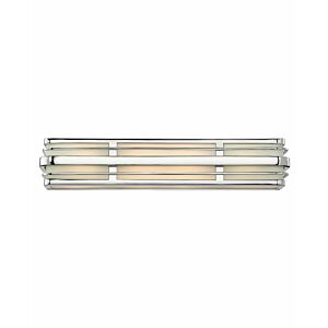 Hinkley Winton 4-Light Bathroom Vanity Light In Chrome