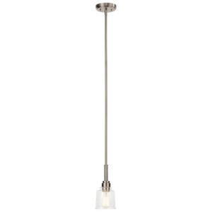 Aivian One Light Mini Pendant in Nickel Textured by Kichler