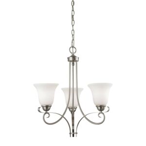 Brighton  Chandelier in Brushed Nickel by ELK Home