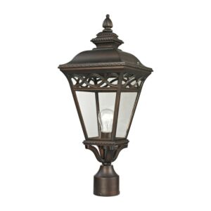 Mendham  Post Mount in Hazelnut Bronze by ELK Home