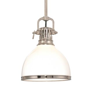 Randolph 1-Light Pendant in Polished Nickel