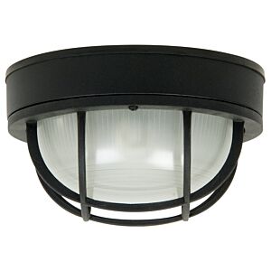 Craftmade Bulkheads 6" Outdoor Ceiling Light in Textured Matte Black