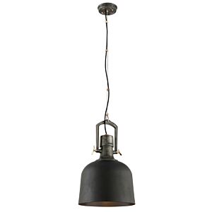 Hangar 31 One Light Pendant in Soft Black by Troy Lighting