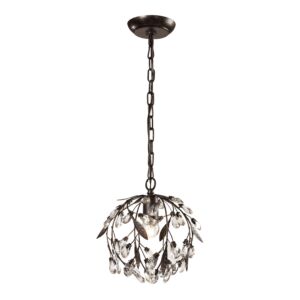 Circeo 1-Light Mini Pendant in Deep Rust