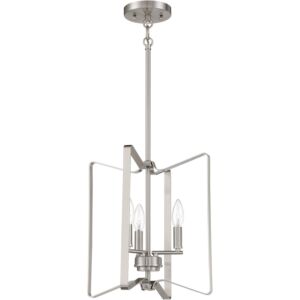 Craftmade Shayna 3-Light Foyer Light in Brushed Polished Nickel