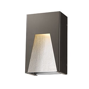 Z-Lite Millenial 1-Light Outdoor Wall Sconce In Bronze Silver