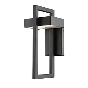 Z-Lite Luttrel 1-Light Outdoor Wall Sconce In Black