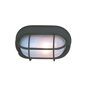 Craftmade Bulkheads 11" Outdoor Ceiling Light in Textured Matte Black